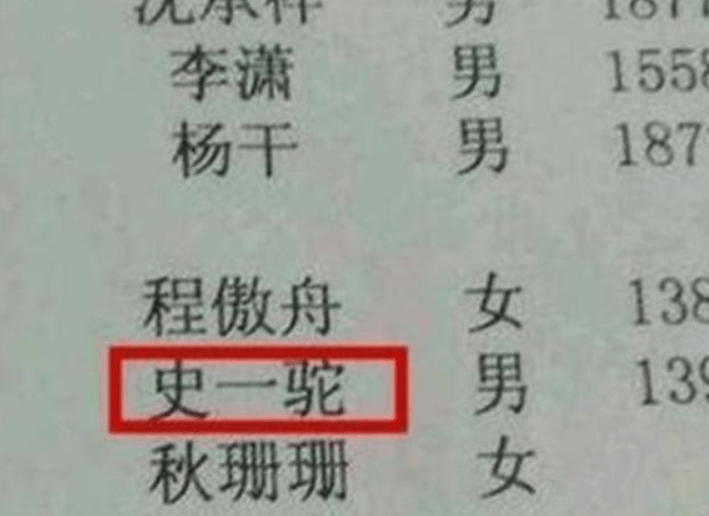 告别了"梓涵"时代,新一批"奇葩"名字来了,老师表示想静静