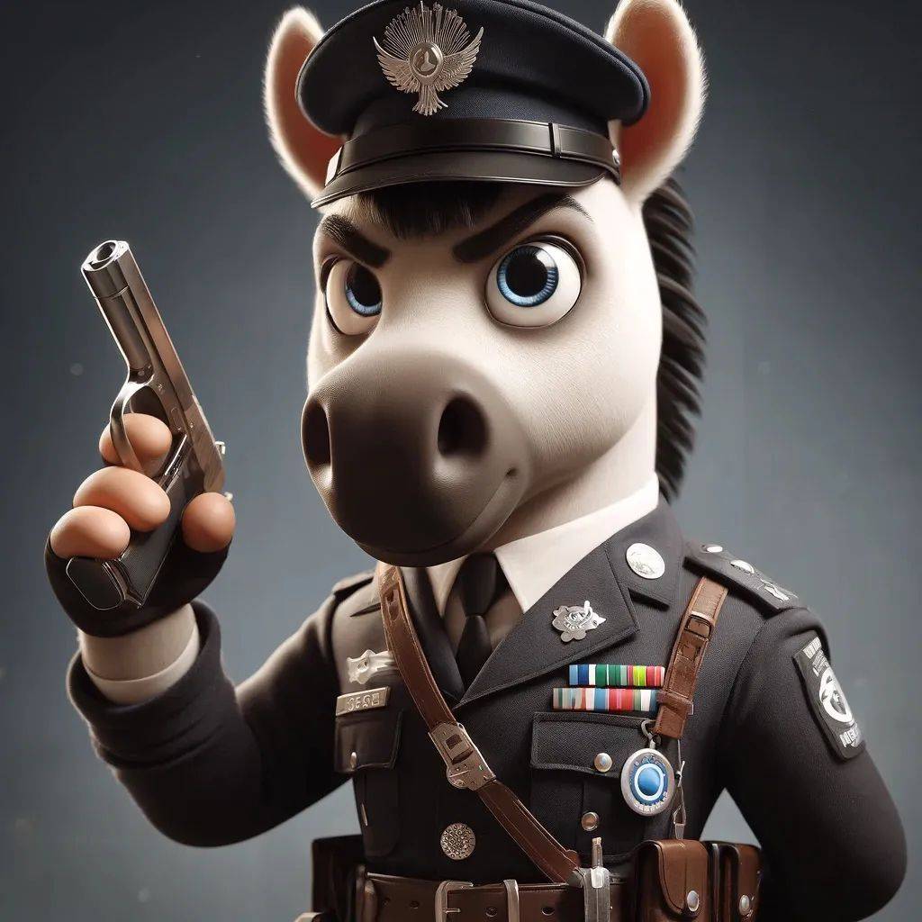 【头像】萌萌哒十二生肖警察头像!