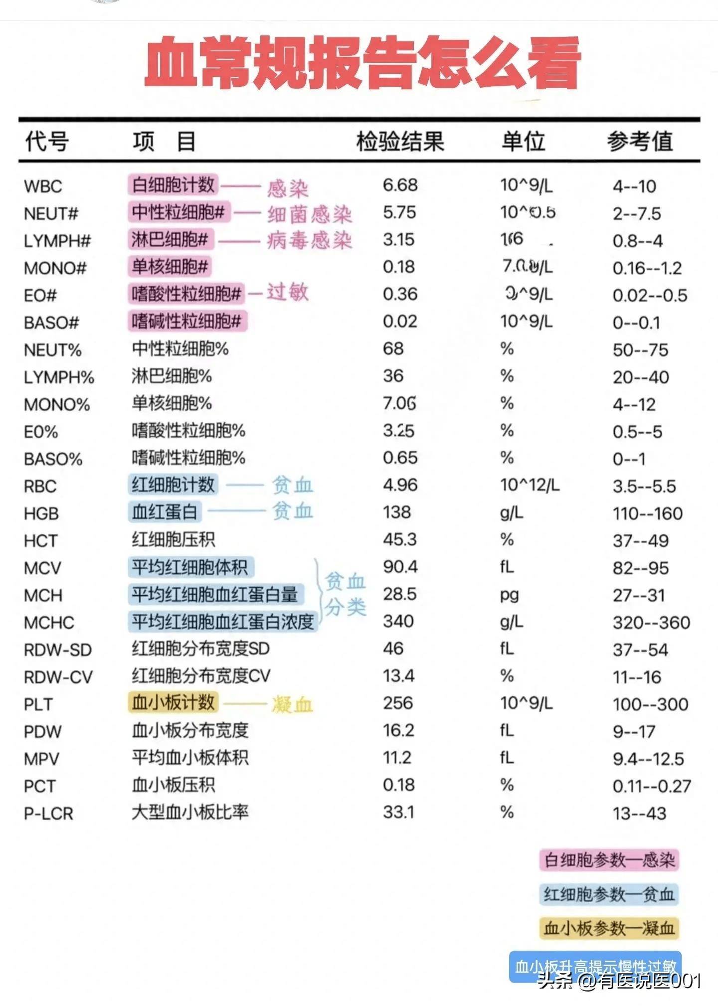 血常规解读新视角:白细胞与病毒,细菌的"战争"