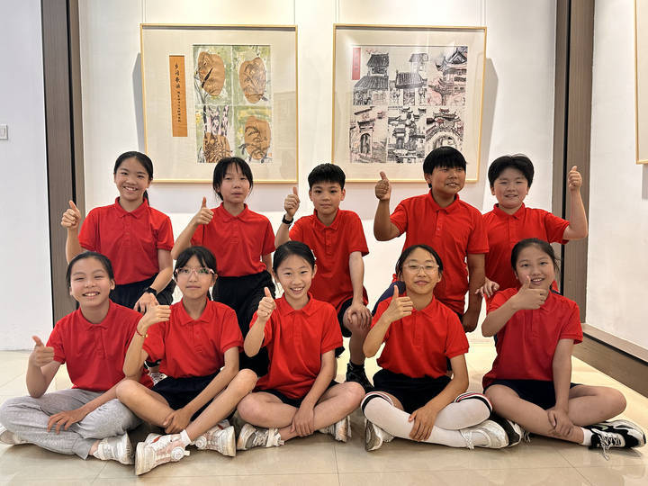 200余件作品齐亮相，这所小学举行五年级写生书画展