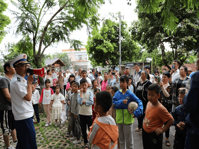 院坝课堂将消防安全讲进群众心坎里