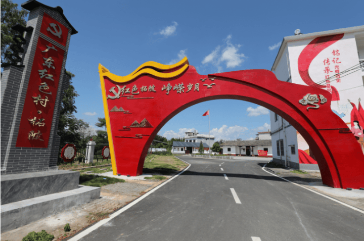 连平这个美丽乡村气象新