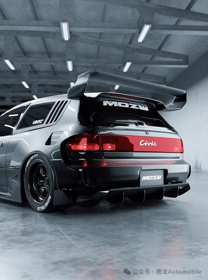 【改装鉴赏】美女都喜欢本田----思域 civic eg 宽体改装:mozy 的卓越