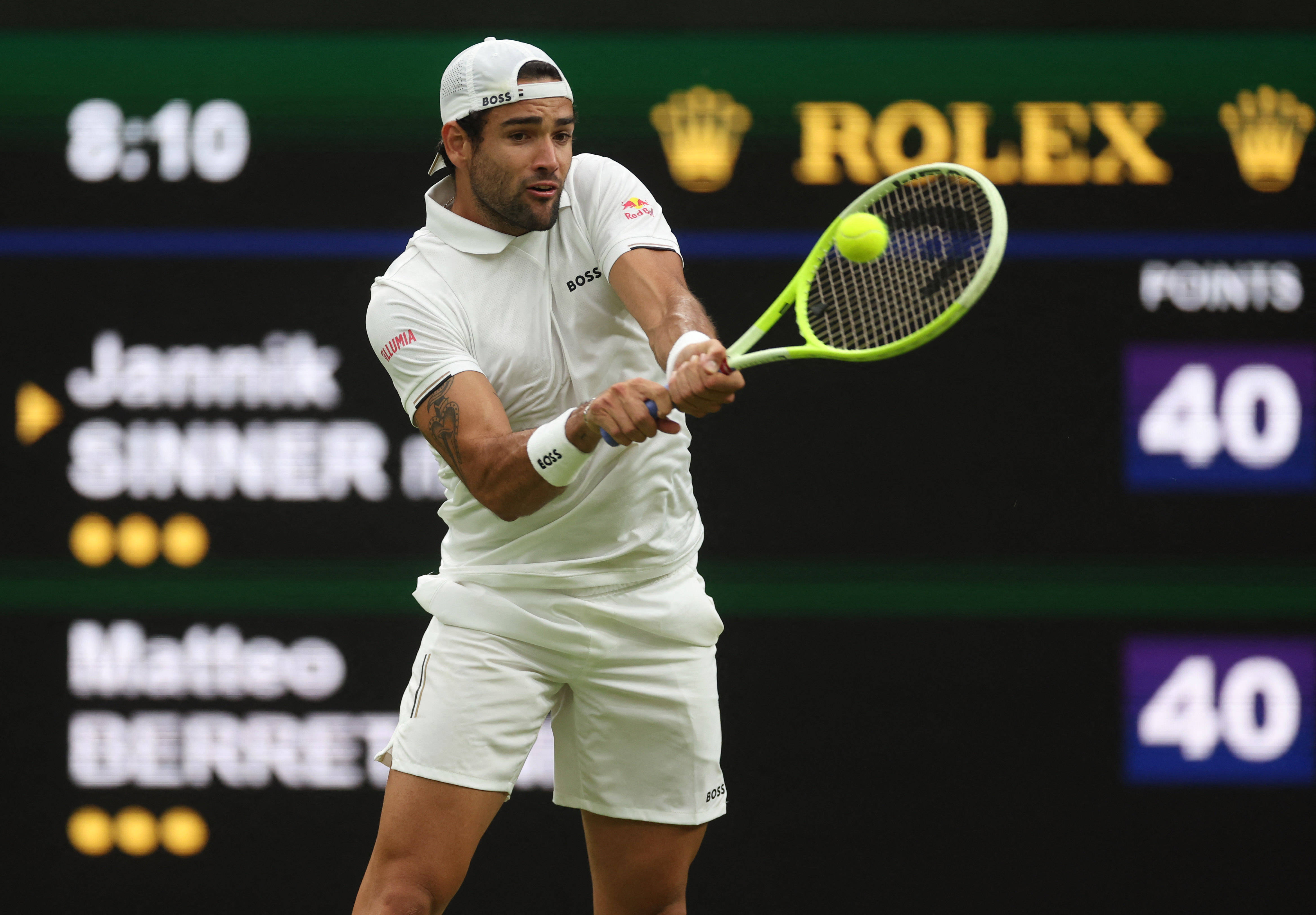 网球——温网:辛纳晋级第三轮