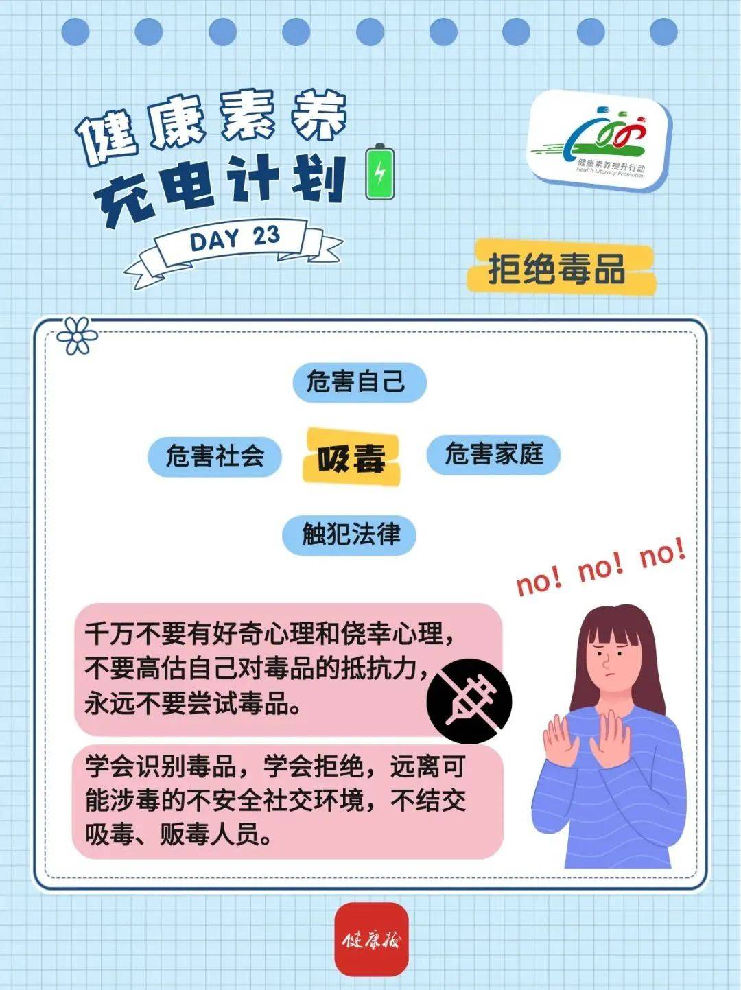 【提素养 促健康】毒品的危害你了解吗?怎样才算卫生厕所?