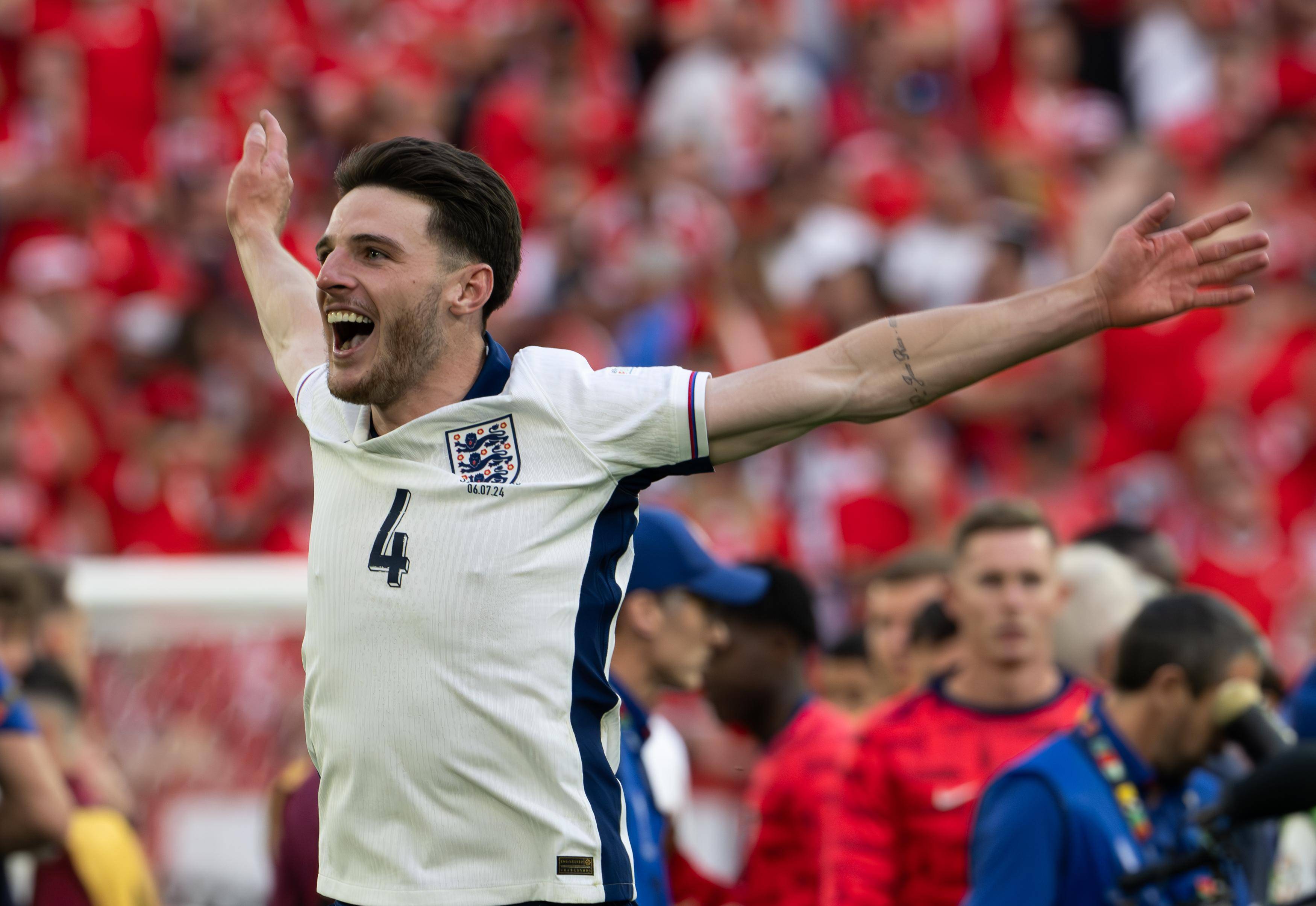 欧洲足球锦标赛:英格兰晋级四强