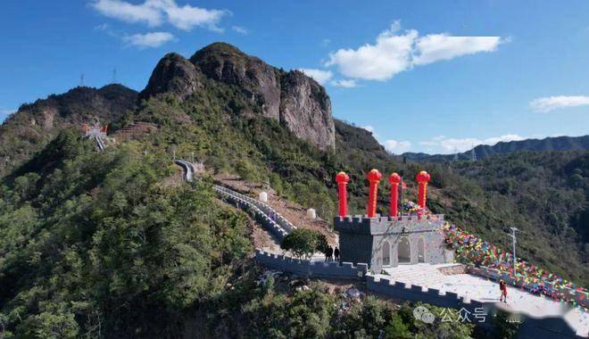 去不了八达岭的万里长城,那就来永嘉中堡的小长城吧,一览楠溪胜景!