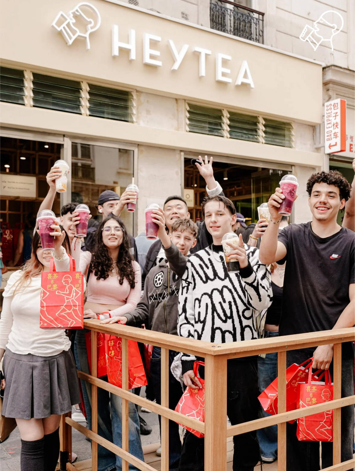 加速布局欧美市场,喜茶巴黎快闪店开业