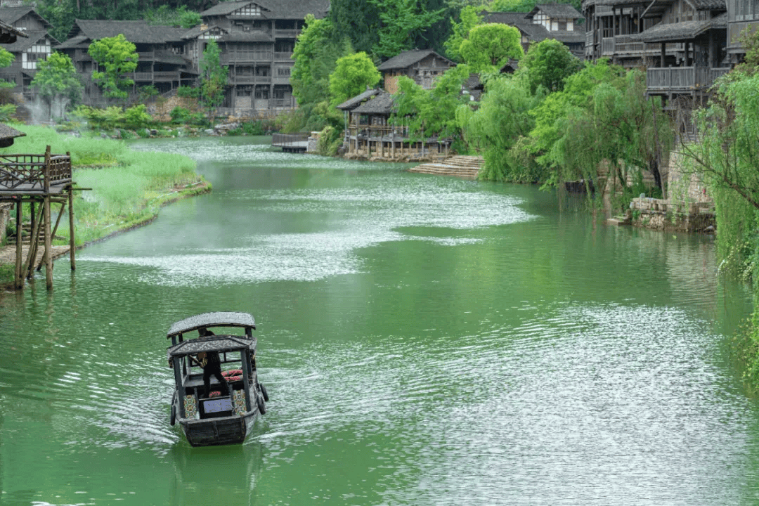 遵义市乌江村:于黔北秀美青山中,恍若江南水乡的古村落