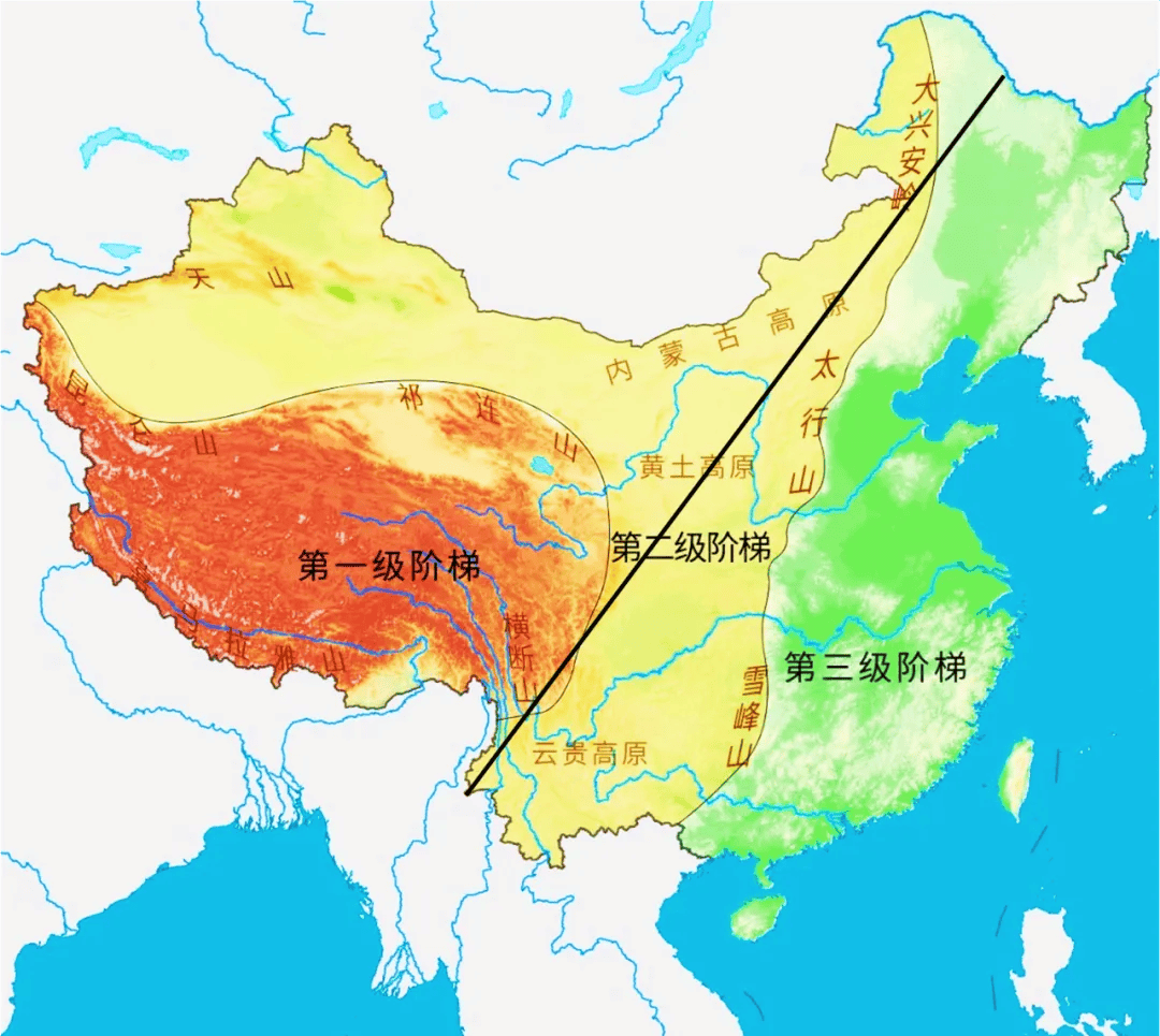 地理分界线地图图片