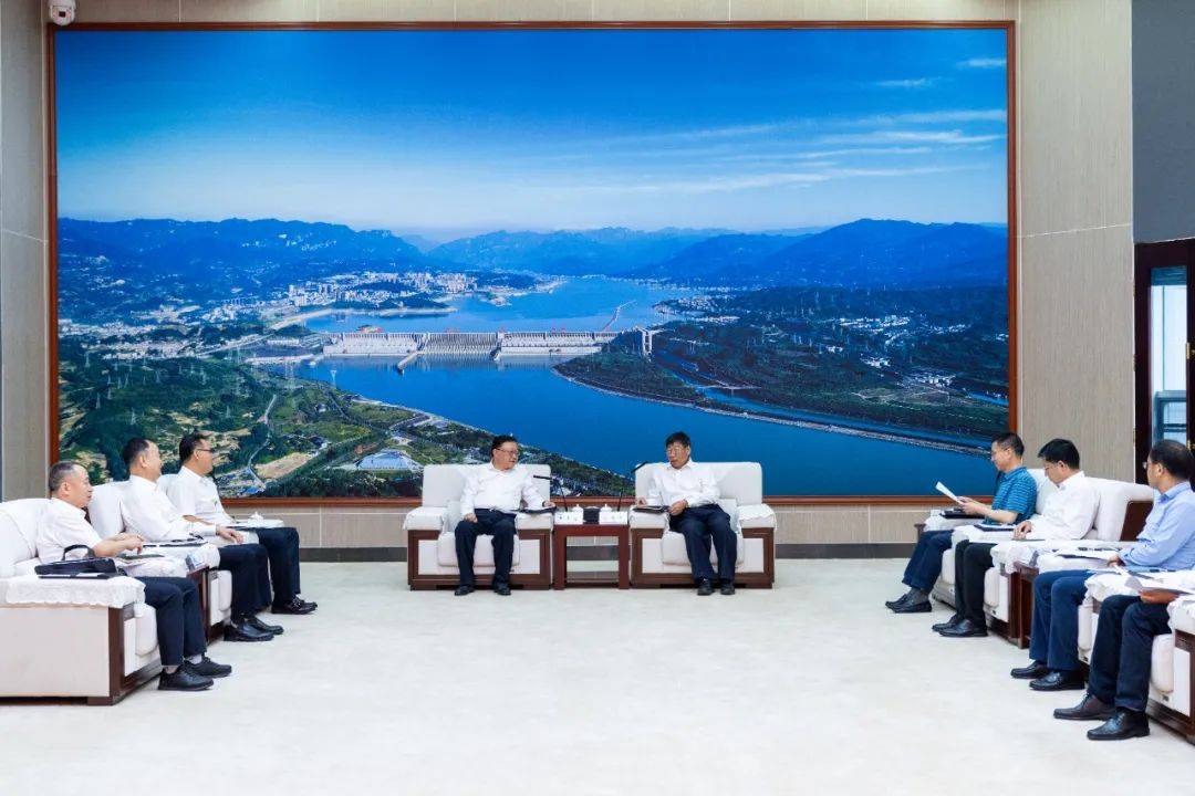三峡集团与中交集团座谈_王彤宙_央企_能源