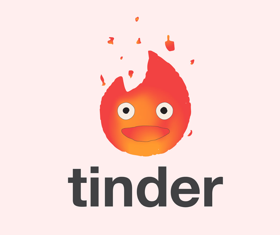 创意| 名场面!logo和动漫合体~_tinder_and_角色