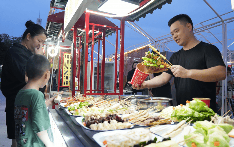 温州又一个网红夜市!就在市区_三垟_摊位_美食