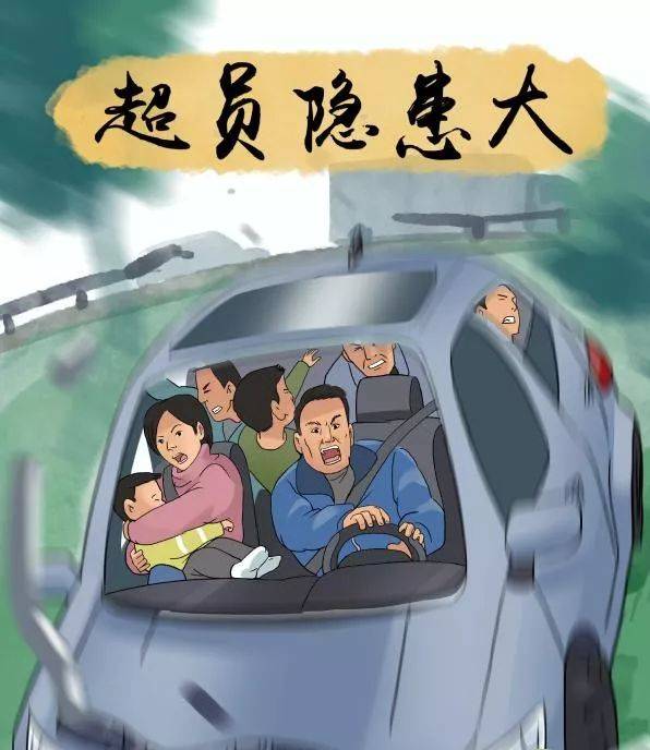 【交通安全提示】"三超一疲劳",很危险!67