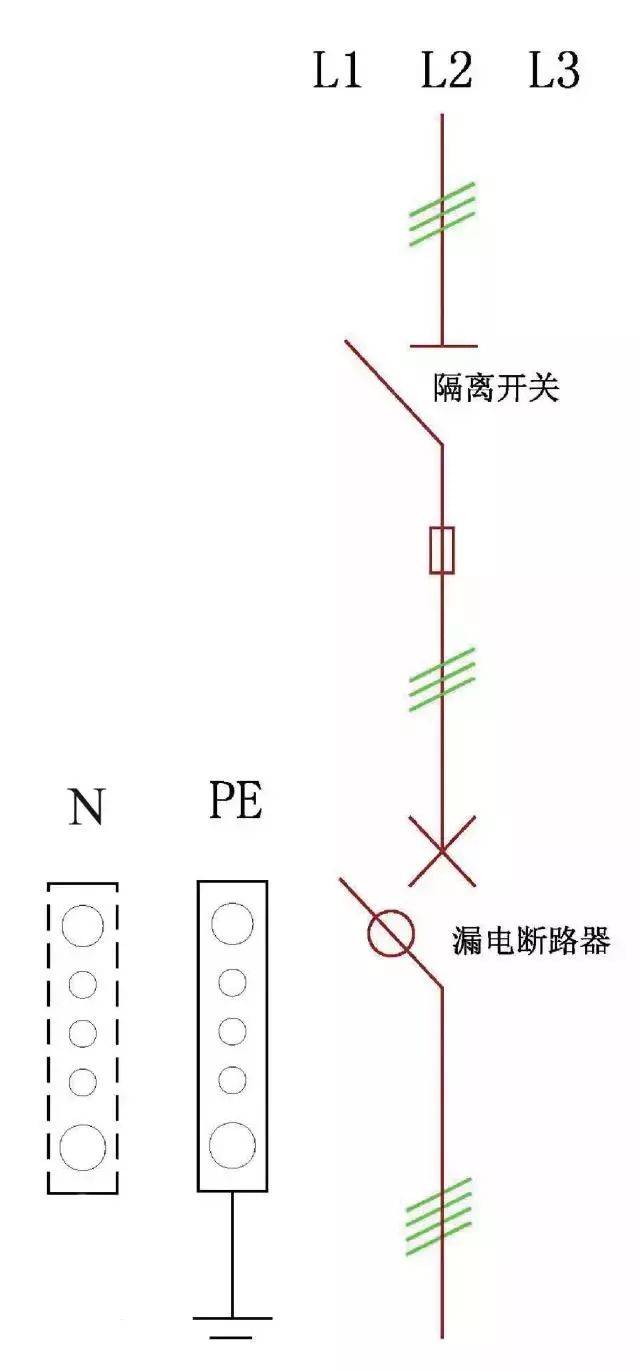 断路器的画法图片