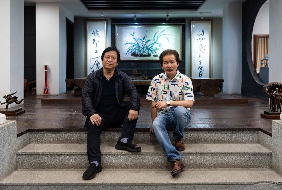 江苏省美术馆馆长徐惠泉到访