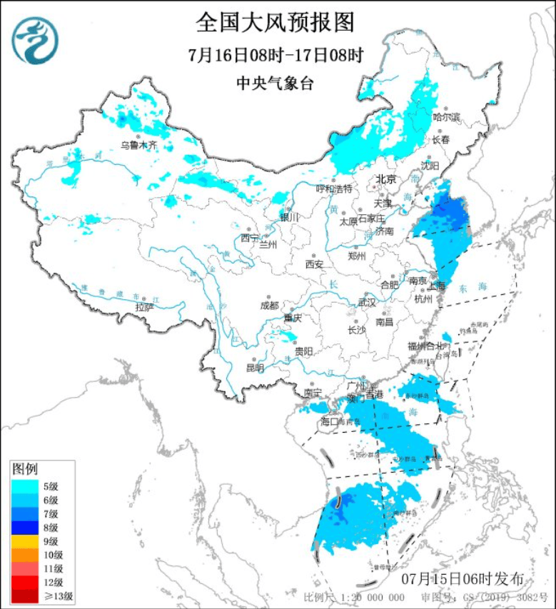 胶州极端降水限时返场!大雨 雷暴 10级大风……下班快跑!