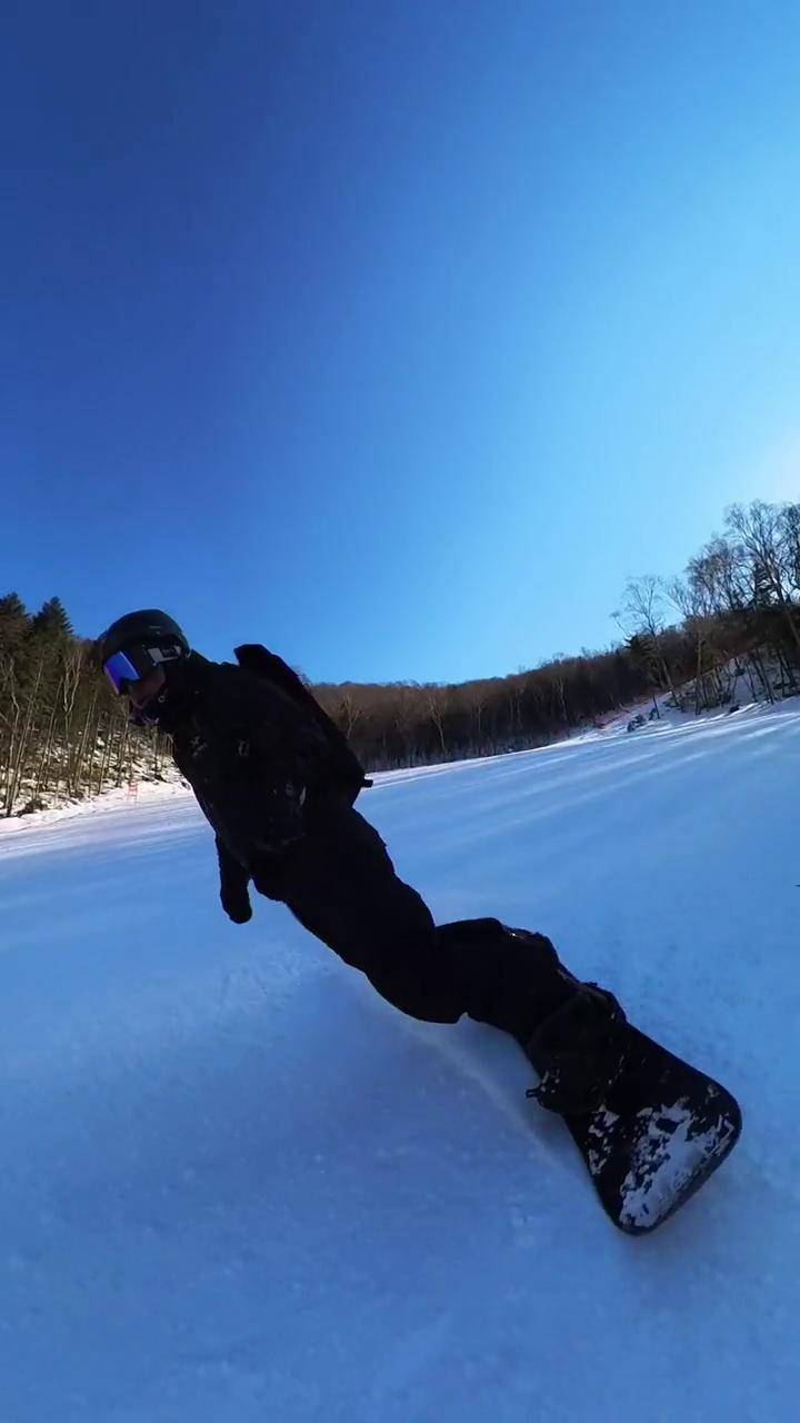 人滑雪的样子图片