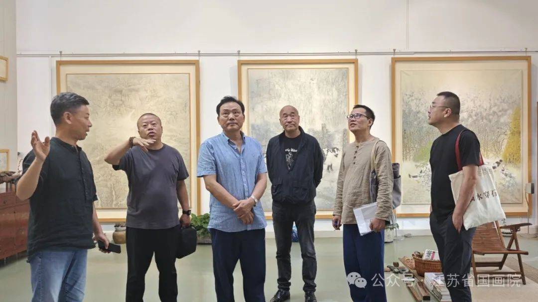 关注| 江苏省国画院赴广州观摩第十四届全国美展并开展高质量发展调研