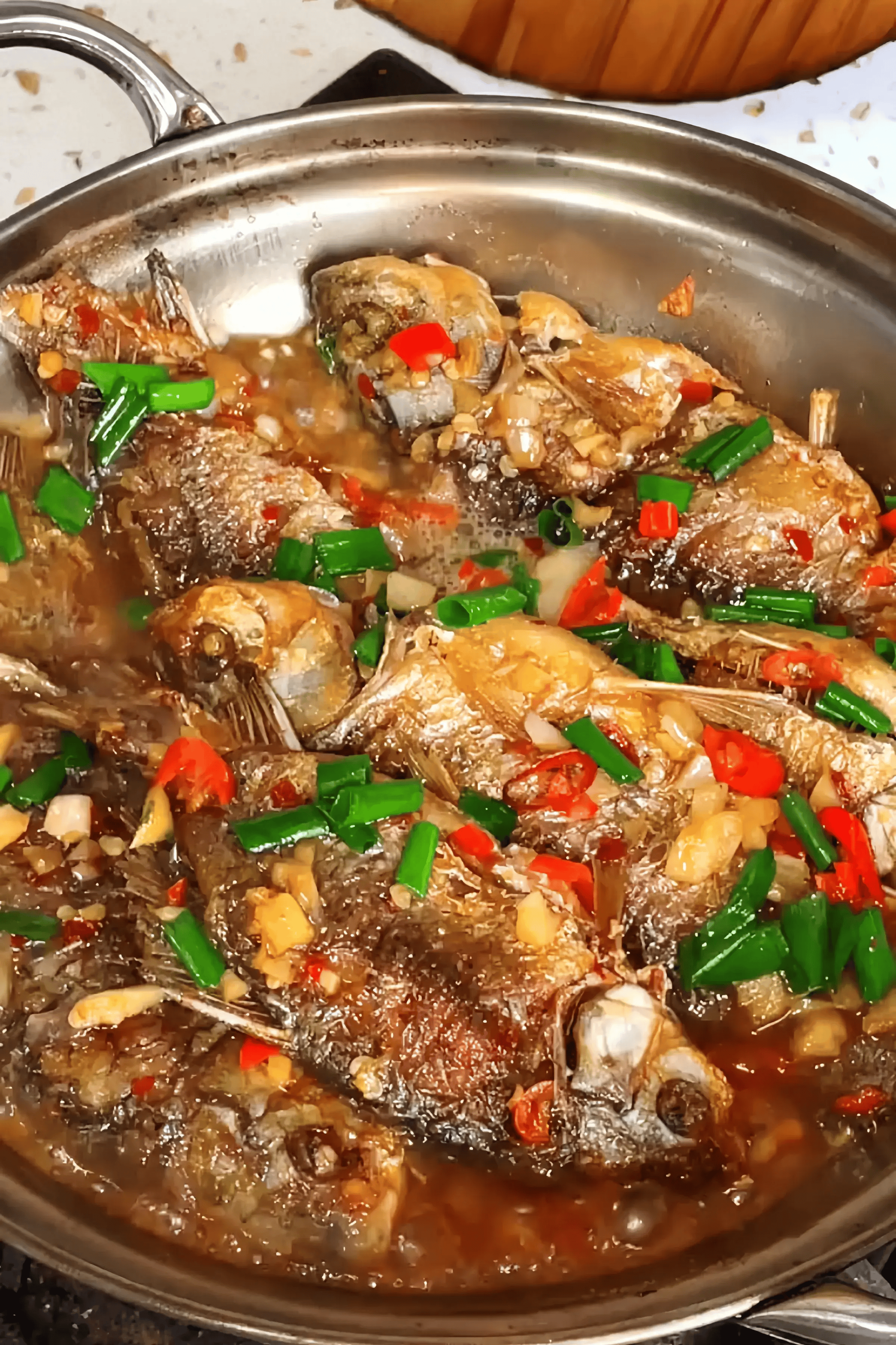 干焖小鲫鱼!信阳人最爱的一口!