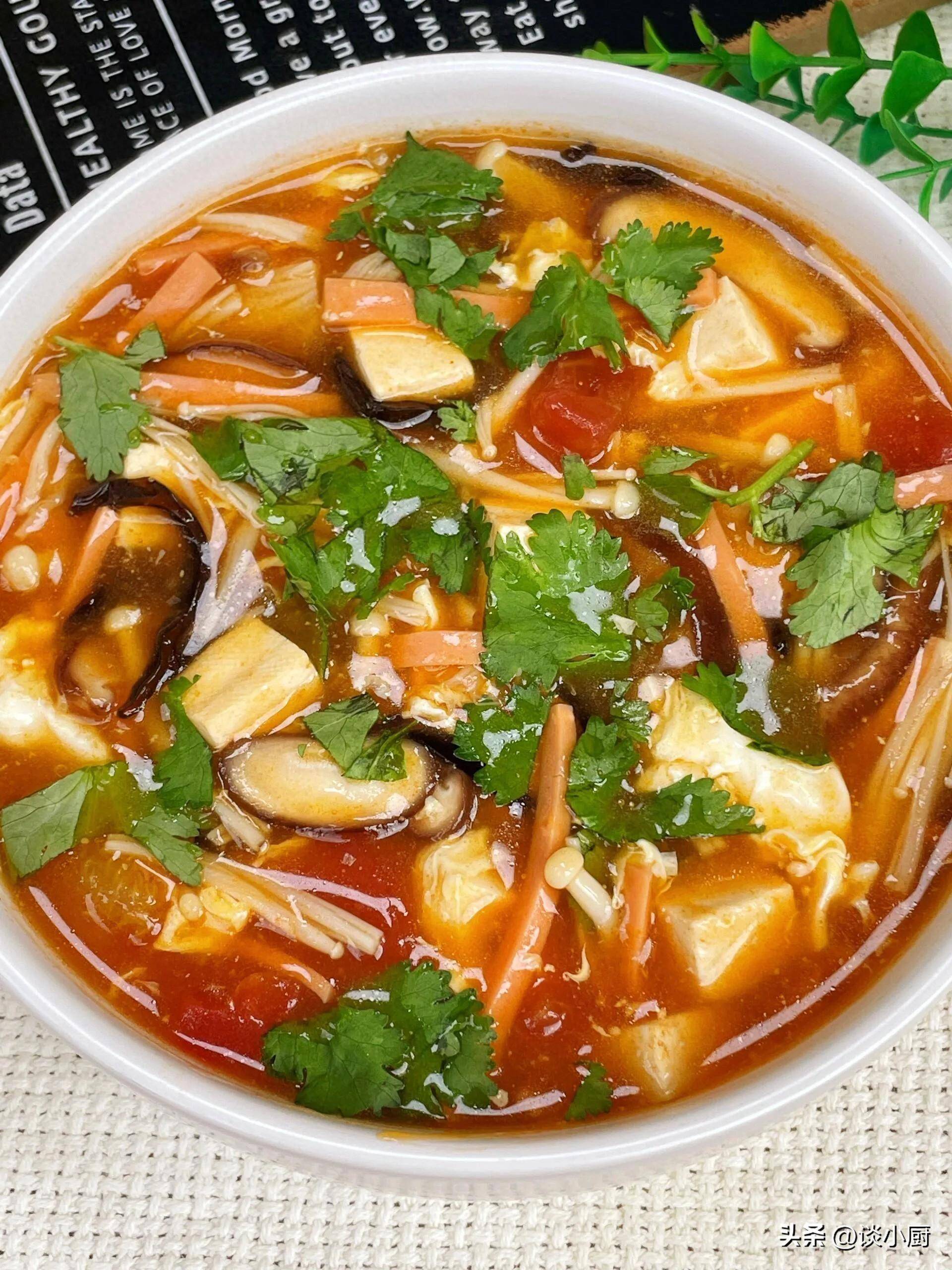 阳气最旺,猪肉鱼肉靠边站,多吃这6样,清凉过夏天_南瓜_番茄_酸辣汤