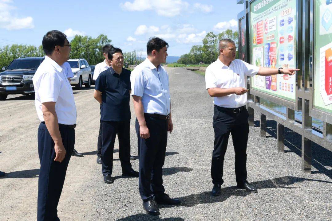 7月25日北大荒农业股份有限公司党委副书记,总经理马忠峙来到勤得利