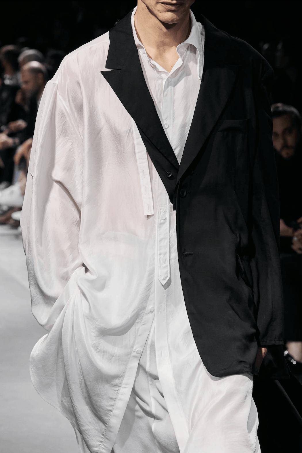 山本耀司yohji yamamoto 2025春夏男装系列发布!_服装_公众_作品