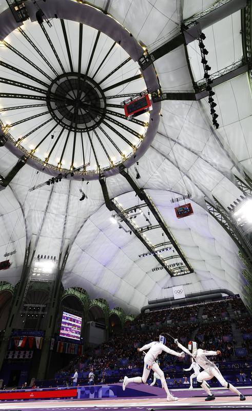 巴黎奥运会|击剑——女子个人重剑赛况