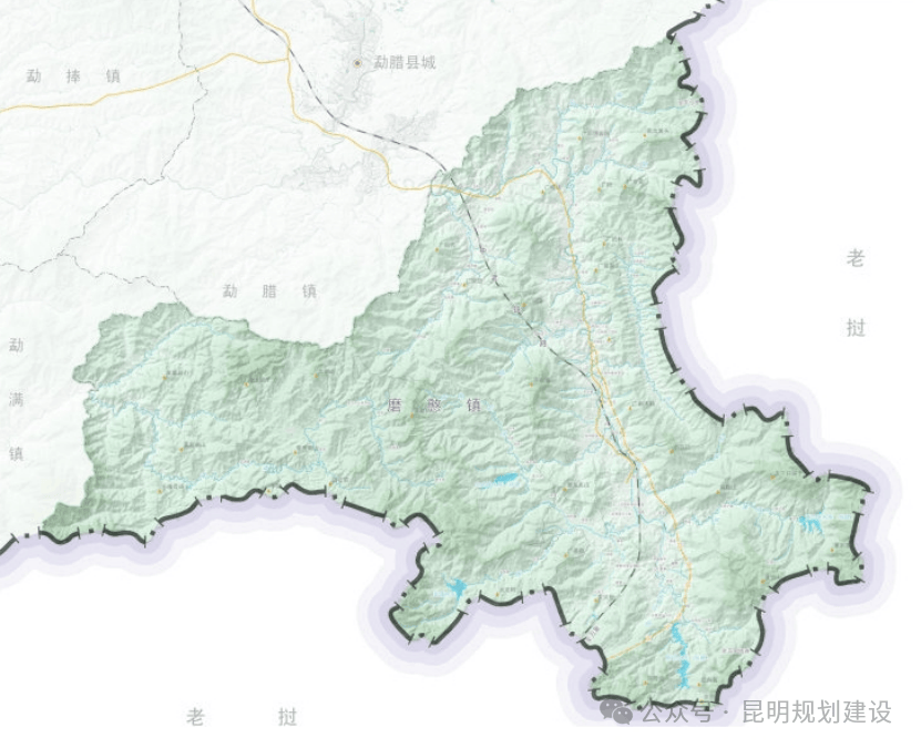 规划范围:包括磨憨镇行政辖区全域范围,辖2个社区,6个行政村