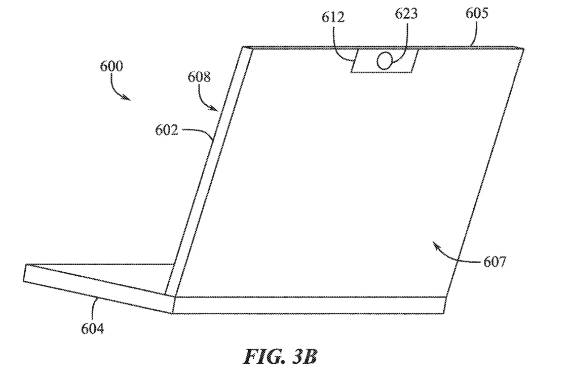 苹果专利探索MacBook FaceTime摄像头方案：模块化设计，可移动、更换 图1