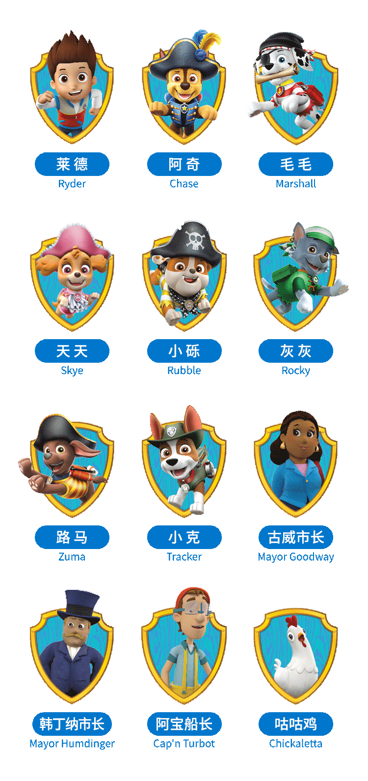 小克是舞台剧《汪汪队立大功-海盗的宝藏》中出现的新成员.
