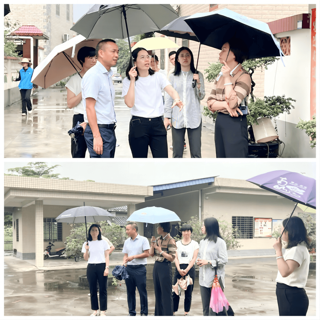助力"百千万工程" | 三水区妇联到南山镇指导"美丽庭院"建设工作