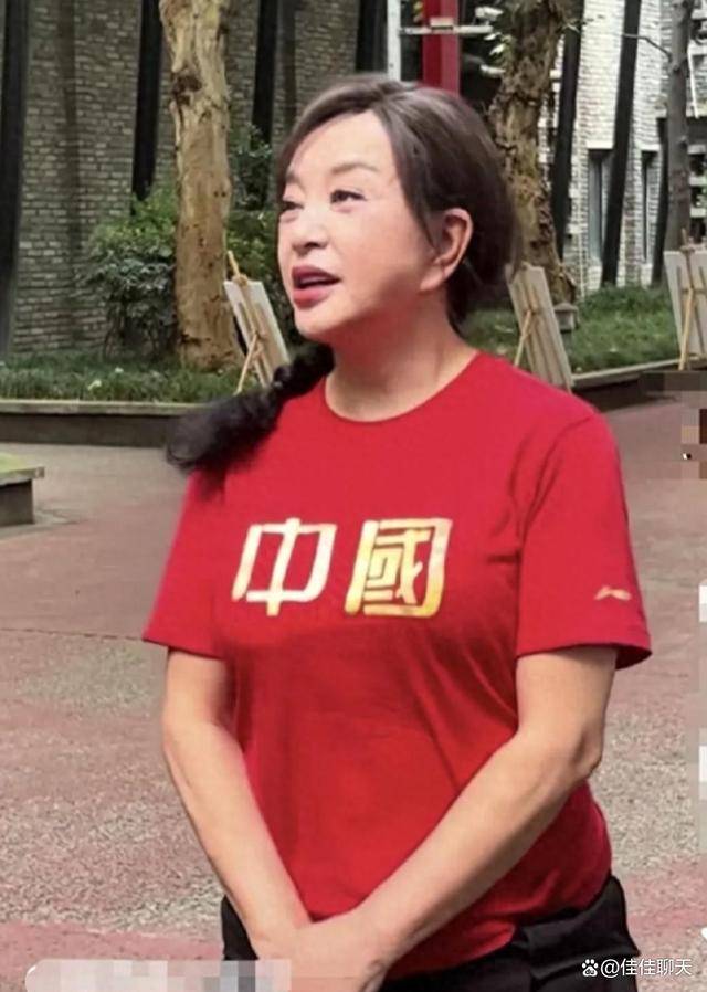 刘晓庆街头现身成都,真实状态引发热议:美颜背后的代价