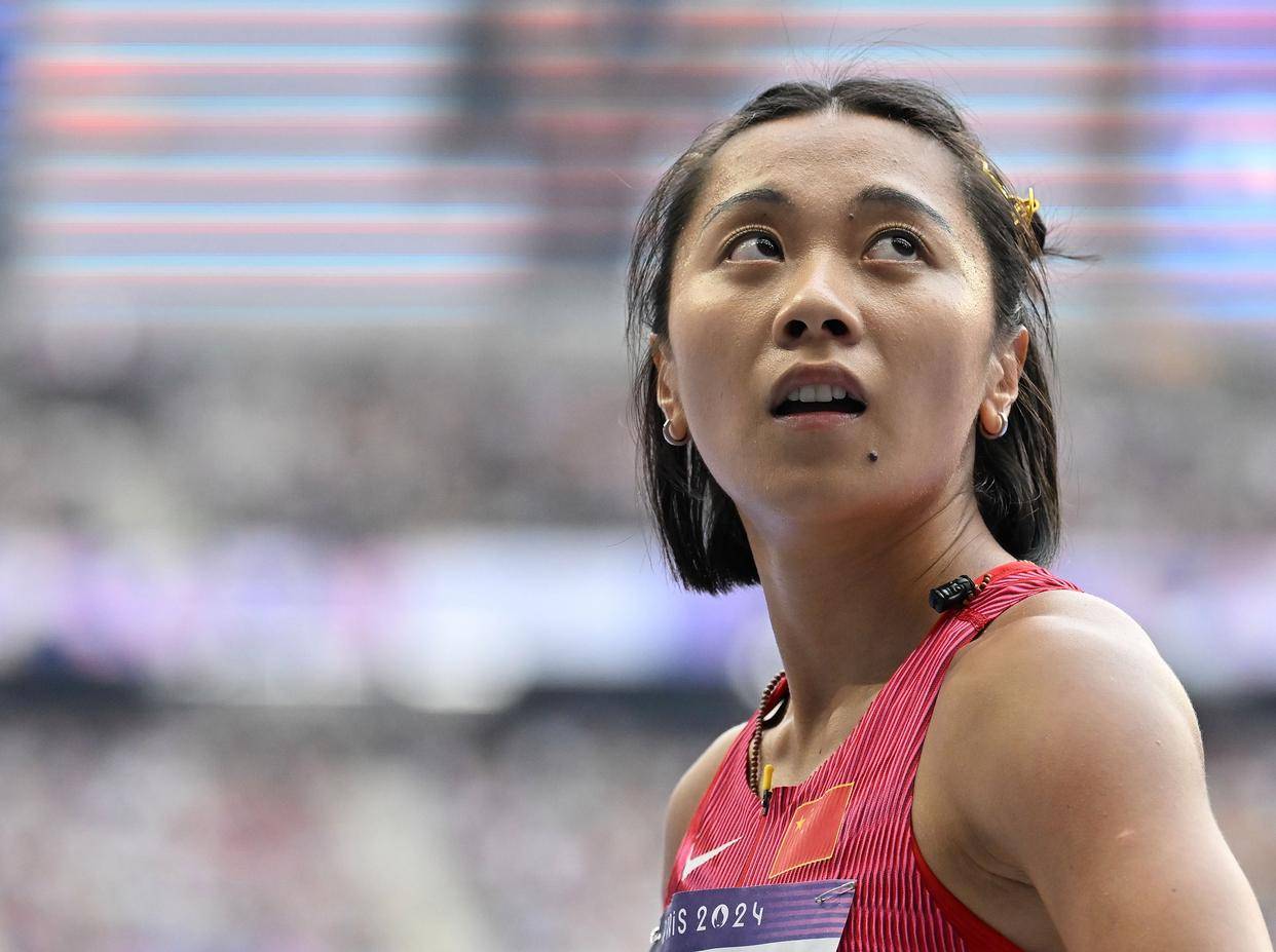 巴黎奥运会丨田径——葛曼棋亮相女子100米比赛