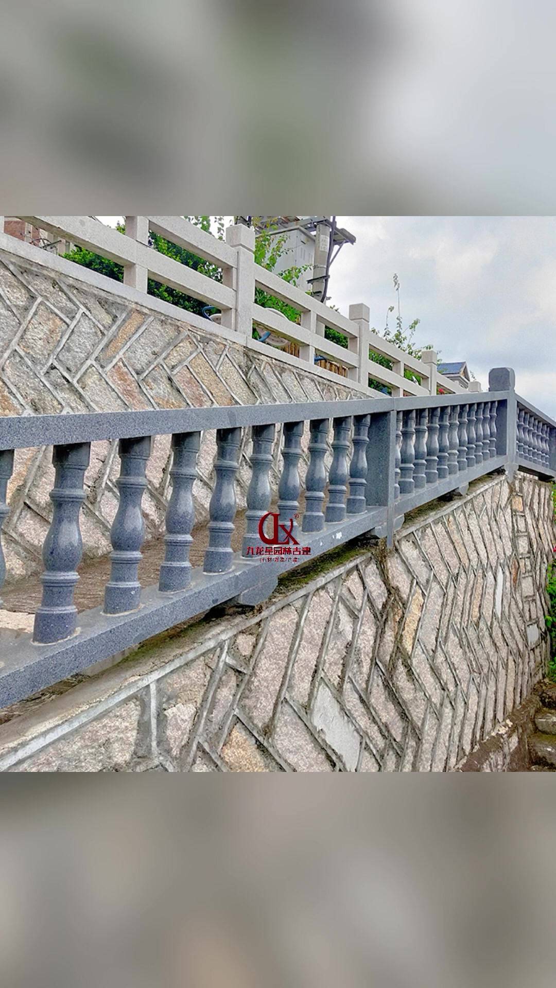 石栏杆样式有哪些 景区河道石栏板石护栏