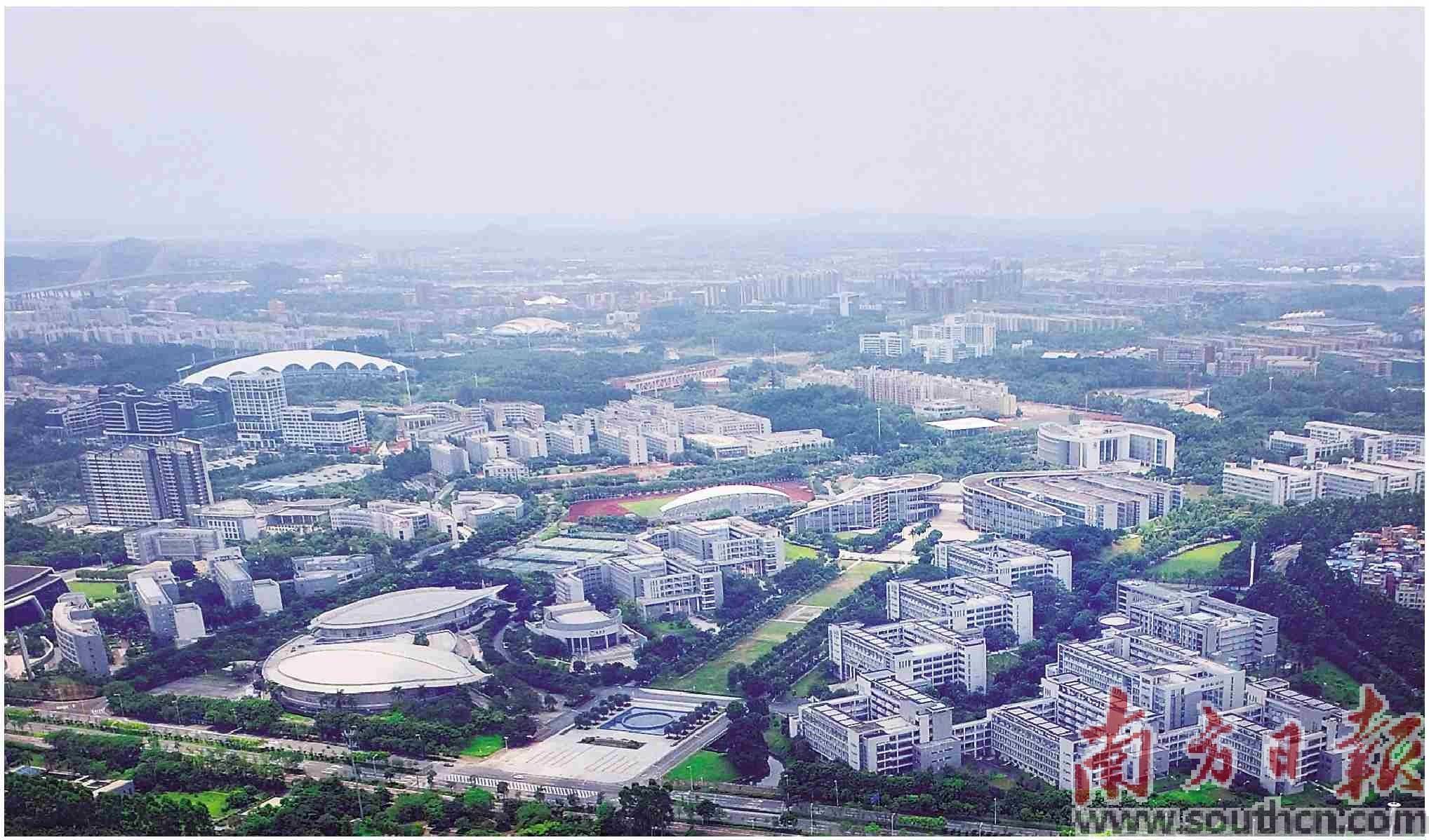 广州大学城建筑图图片