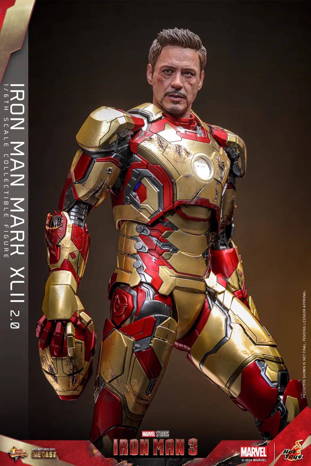 新品预定~ HOTTOYS HT MMS758 MMS759 钢铁侠3 Mark42 MK42 2.0 合金_搜狐网, image size:1080x1619