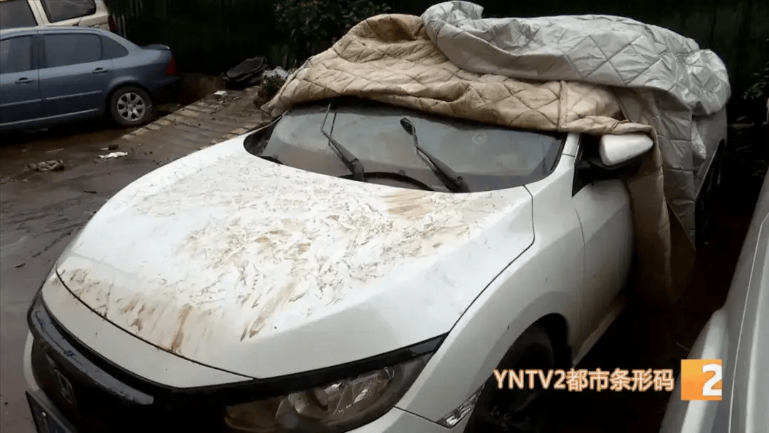 对于淹水后续处理,记者向东骧社区以及金马街道办进行了询问.