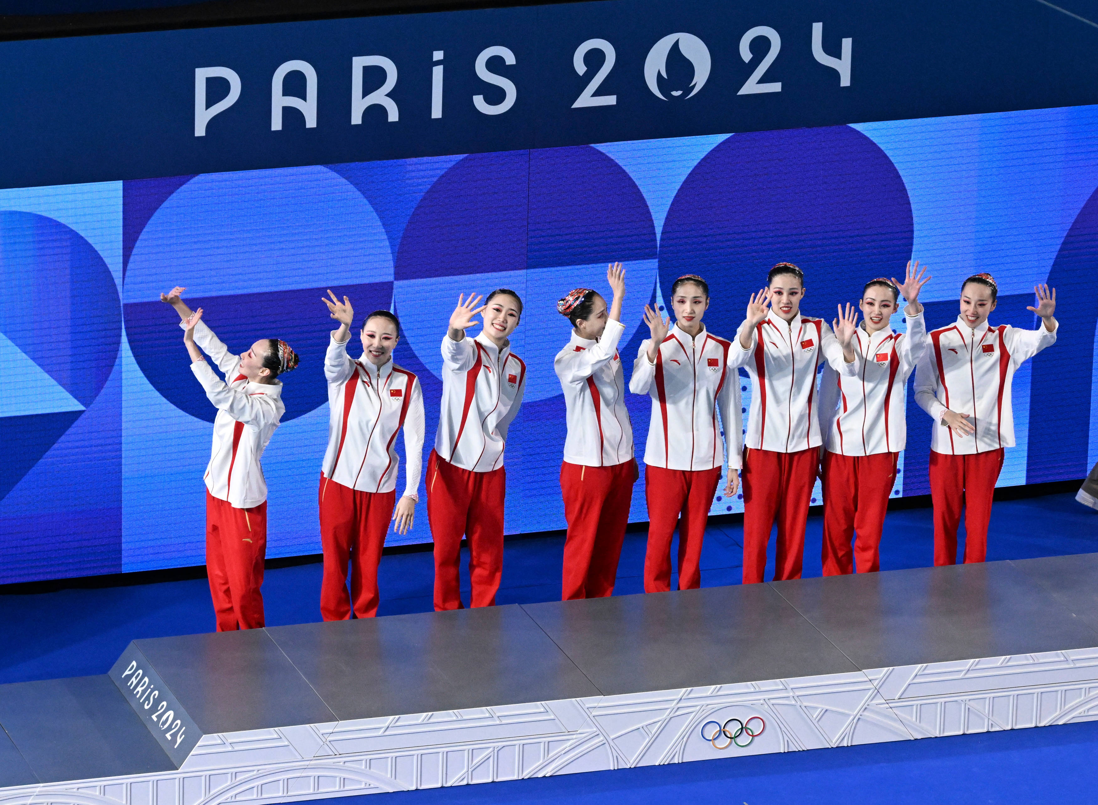 41年努力终圆梦,中国花样游泳首夺奥运金牌