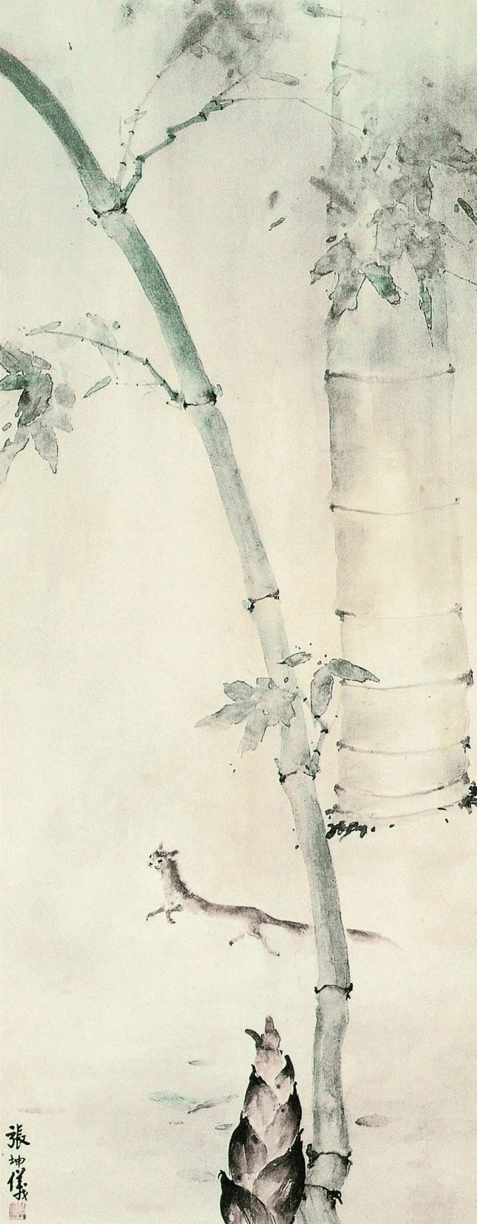 这女子的花鸟,风骨峻峭