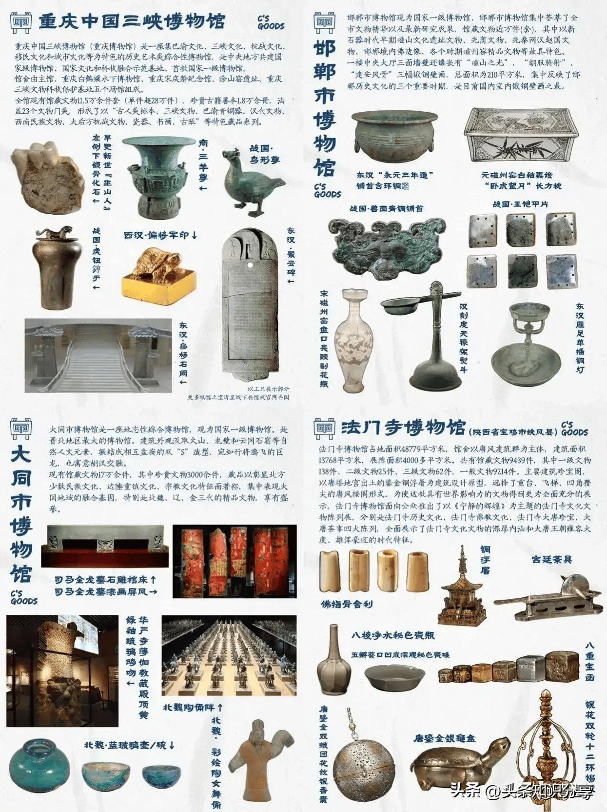 盘点那些博物馆中的镇馆之宝!