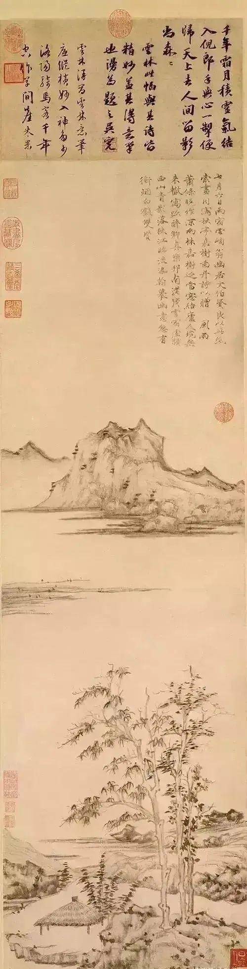 国画里的立秋_画面_秋色_莲花