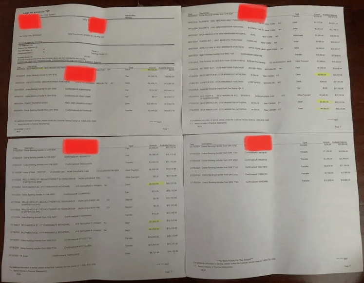 华人回国仅40天,在美账户竟被盗$23万!