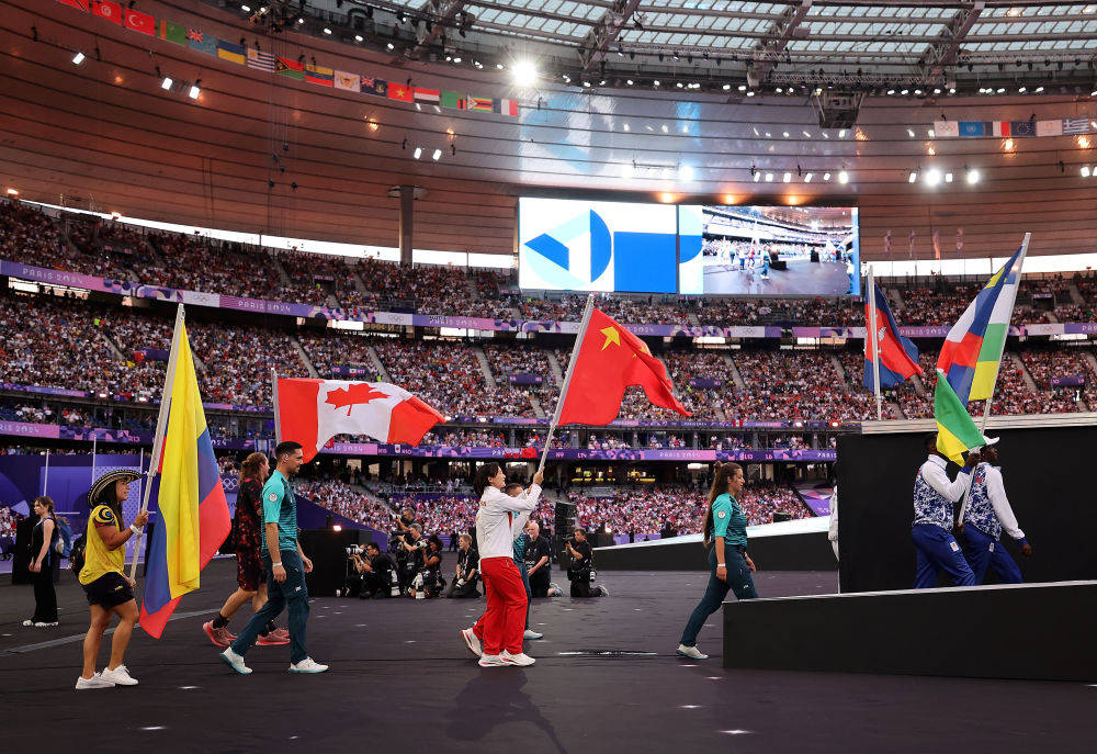 巴黎奥运会闭幕式举行