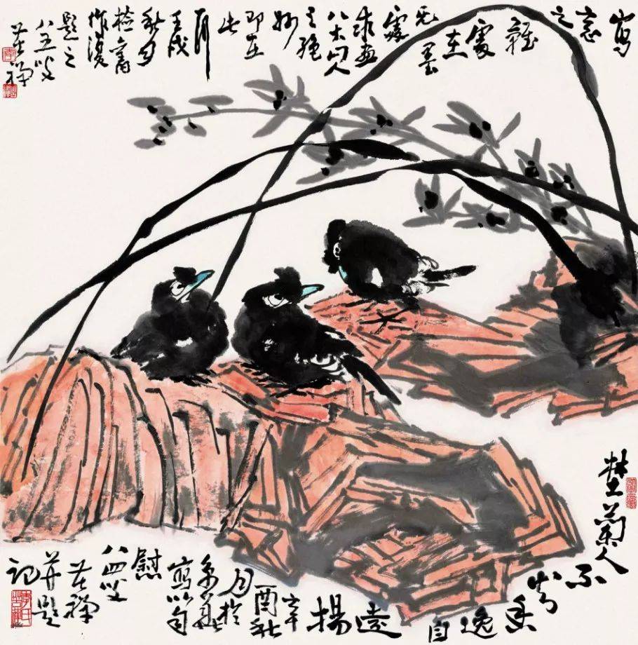 18位国画大师名作欣赏_黄宾虹_绘画_艺术