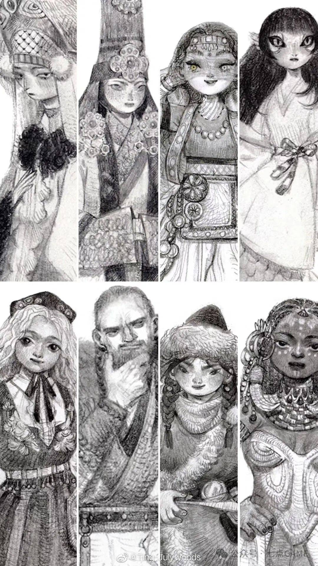 全国专业课第一考入北电,现为莉莉丝《剑与远征2》插画主笔-7.game