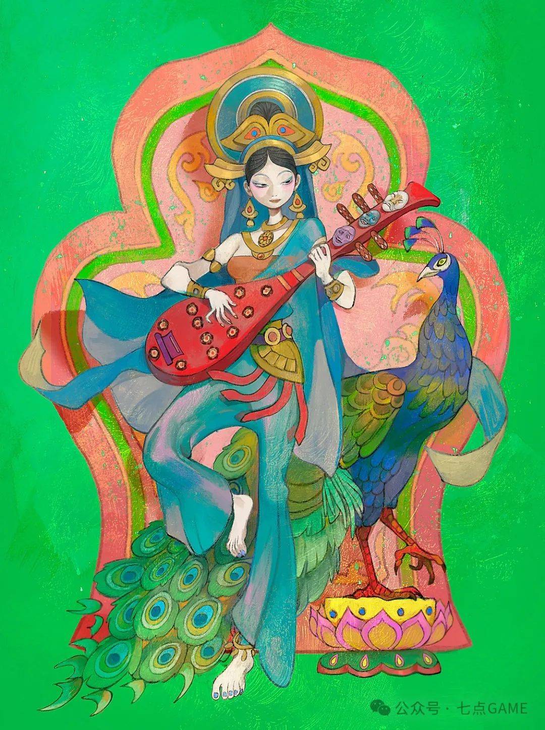 全国专业课第一考入北电,现为莉莉丝《剑与远征2》插画主笔-7.game