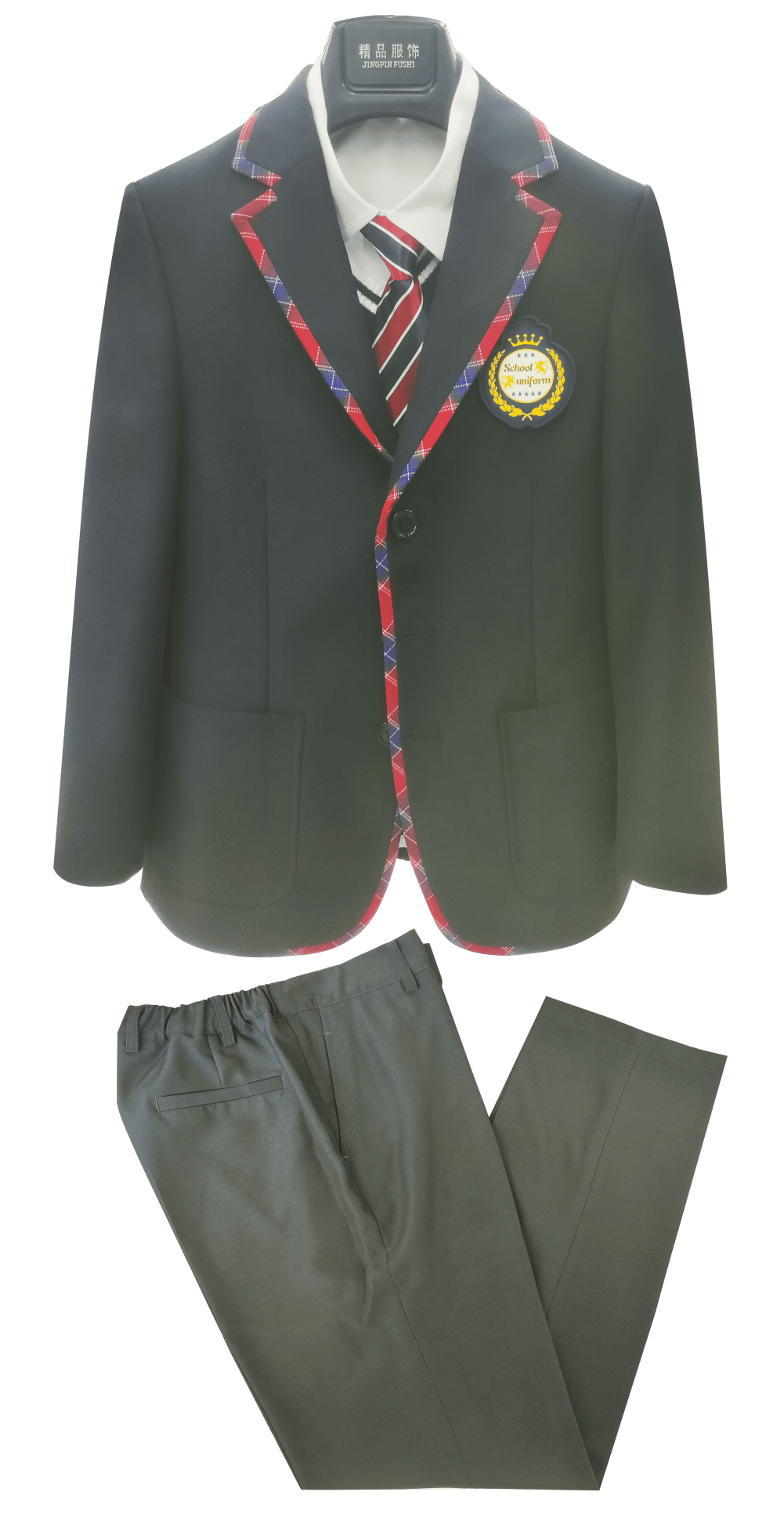 校服中标企业营业执照一,校服采购方案2021级(四年级)制服装公示崂山