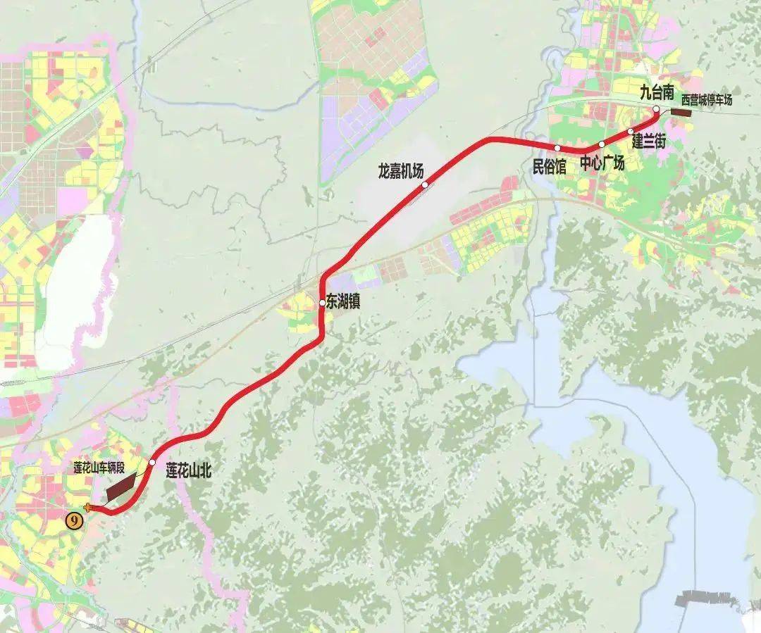 长春地铁9图片