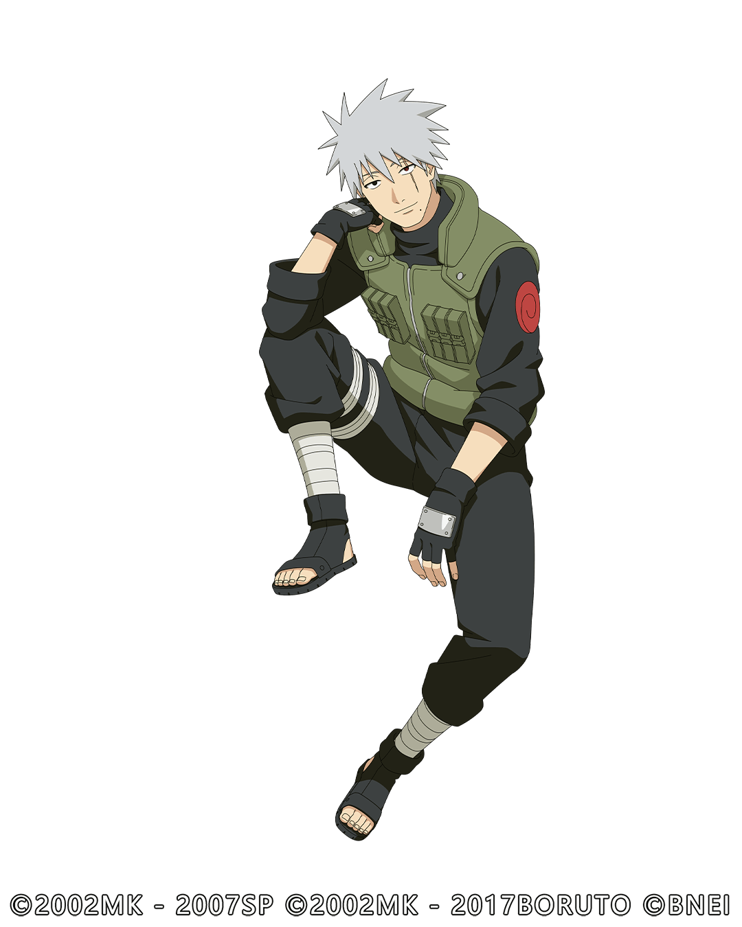 如今他的真容终于曝光,没有香肠嘴,没有大龅牙,摘下面罩的卡卡西老师